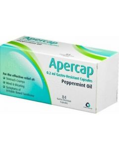 Apercap Peppermint Oil Capsules - Medicine Direct