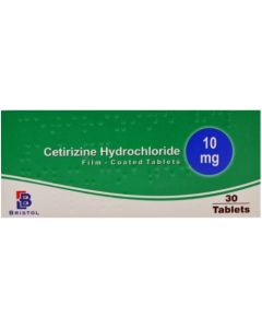 Certirizine Hydrochloride 10mg Tablets Hay fever allergy relief - Medicine Direct UK Online Pharmacy