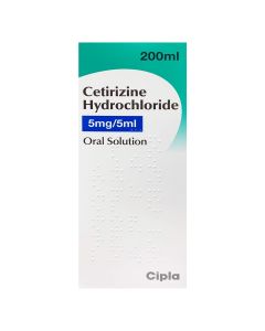 Cetirizine Oral Solution 5mg/5ml Hay fever & Allergy - Medicine Direct UK online Pharmacy