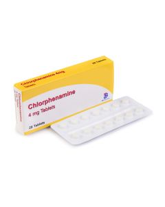 Chlorphenamine Hay Fever & Allergy Tablets - 4mg
