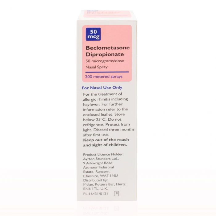 Beclomethasone nasal hotsell spray